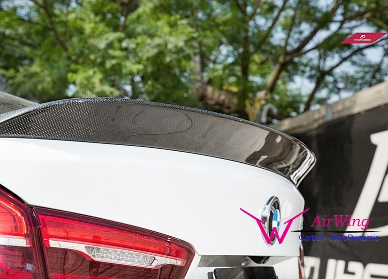 F16 - 3D style Carbon Trunk Spoiler 03